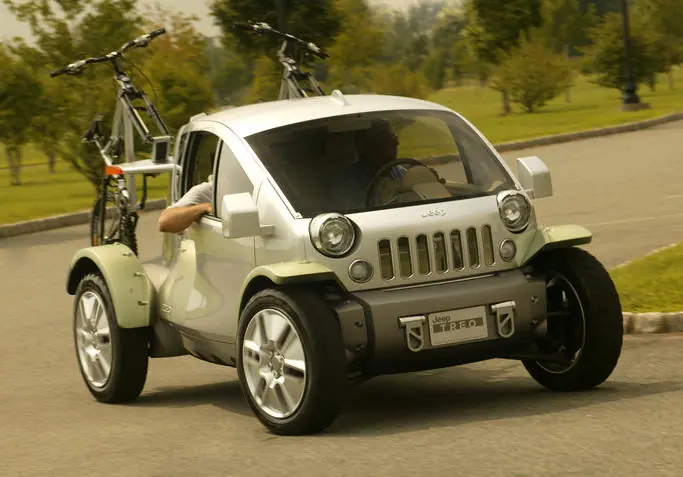 Kaip atrodytų studentiškas Jeep? Buvo laikas, kai Chrysler jį įsivaizdavo taip