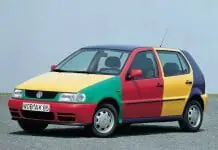 Spalvotieji Volkswagen arlekinai – tokie Golf ir Polo išriedėjo iš gamyklų