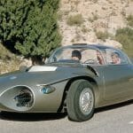 The 1956 Firebird II concept car