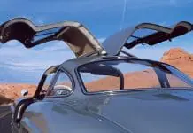 Įdomūs faktai apie Mercedes-Benz 300 SL – legendinės durelės sukurtos dėl praktinių priežasčių