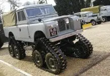 Vikšrinis Land Rover Cuthbertson – ankstyvos bekelės entuziastų kultūros grynuolis