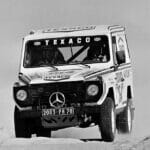 Januar 1983: Mercedes-Benz 280 GE siegt bei der Rallye Paris–DakarJanuary 1983: Mercedes-Benz 280 GE wins the Paris–Dakar Rally