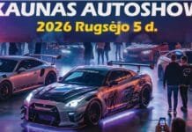 Autoshow Kaunas 2026: vienai dienai Kaunas taps Lietuvos automobilių kultūros sostine